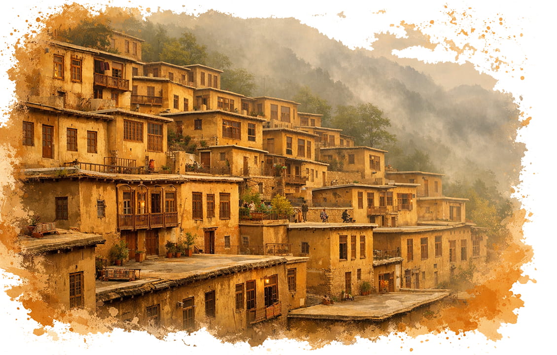 تصویر شهر ماسوله