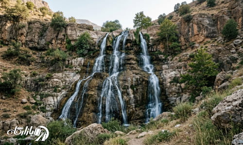 معروف ترین جای دیدنی دهدشت آبشار کمردوغ