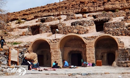 اثری از تاریخ در غارهای بان مسیتی چابهار