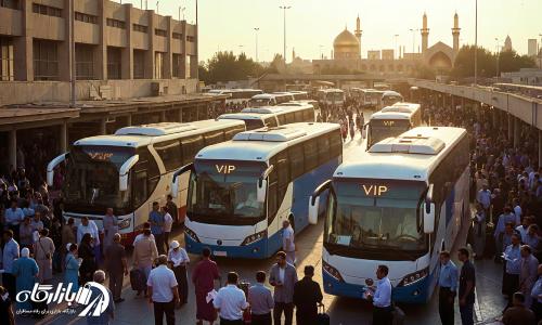 رزرو اینترنتی بلیط اتوبوس مشهد با قیمت مناسب